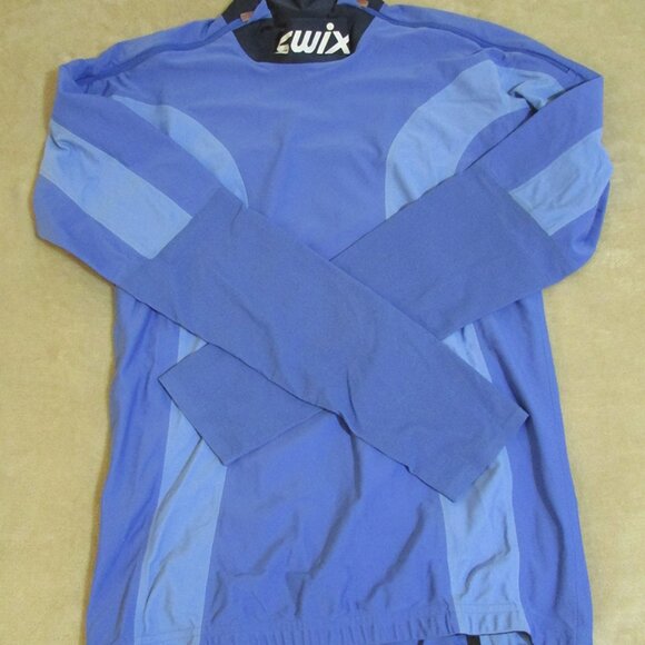 SWIX Men's Base Layer Long Sleeve Quarter Zip Shirt Size XL - Picture 1 of 7